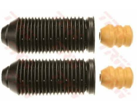 Dust cover, shock absorber