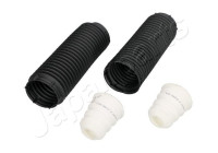 Dust cover, shock absorber