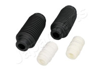 Dust cover, shock absorber