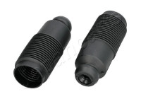 Dust cover, shock absorber