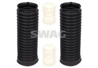 Dust cover, shock absorber