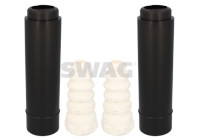 Dust cover, shock absorber