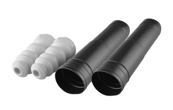 Dust cover, shock absorber