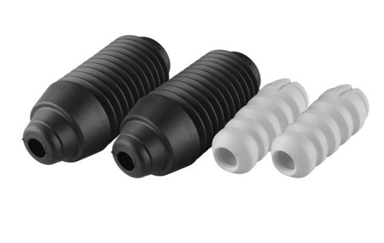 Dust cover, shock absorber