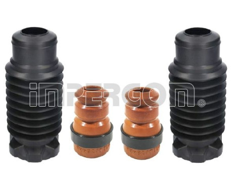 Dust cover, shock absorber