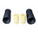 Dust cover, shock absorber