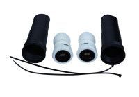 Dust cover, shock absorber