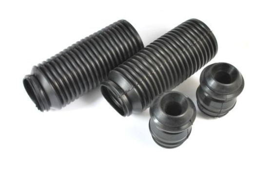 Dust cover, shock absorber