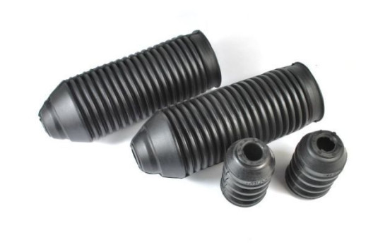 Dust cover, shock absorber