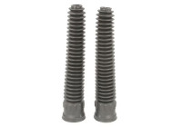 Dust cover, shock absorber