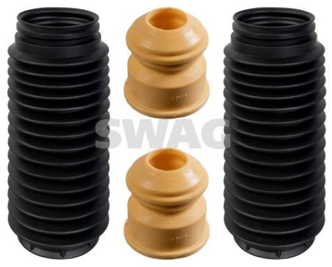 Dust cover, shock absorber