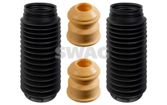 Dust cover, shock absorber