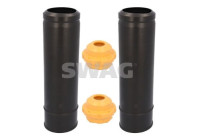 Dust cover, shock absorber