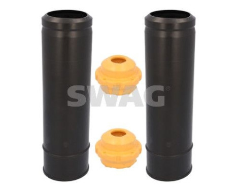Dust cover, shock absorber