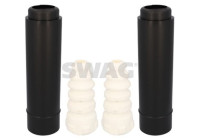 Dust cover, shock absorber