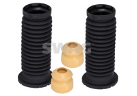 Dust cover, shock absorber