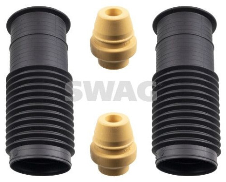 Dust cover, shock absorber