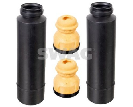 Dust cover, shock absorber