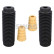 Dust cover, shock absorber