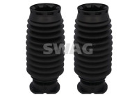 Dust cover, shock absorber