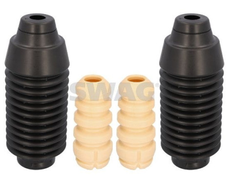 Dust cover, shock absorber