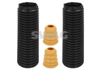 Dust cover, shock absorber