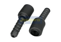 Dust cover, shock absorber