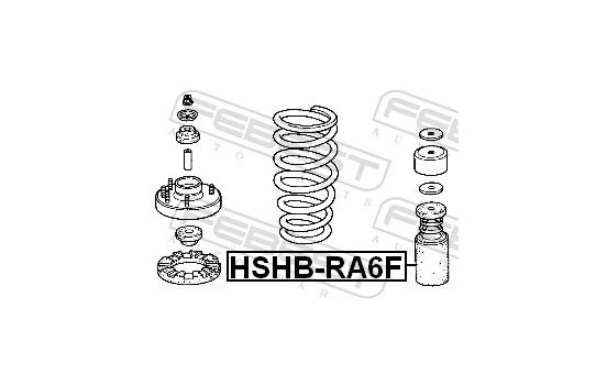 Protective Cap/Bellow, shock absorber, Image 2