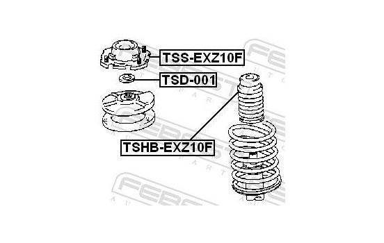 Protective Cap/Bellow, shock absorber, Image 2