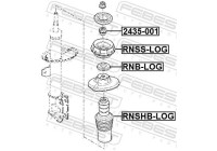 Protective Cap/Bellow, shock absorber