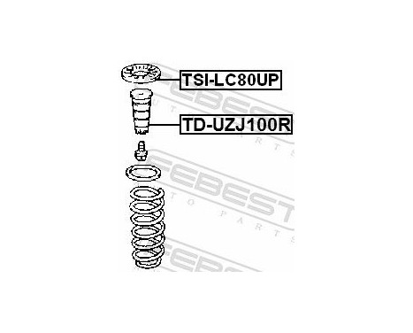 Rubber Buffer, suspension, Image 2