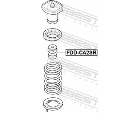 Rubber Buffer, suspension, Image 2