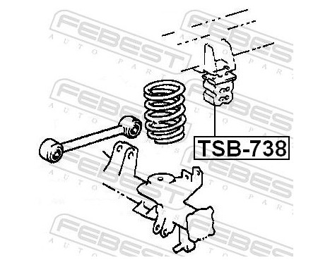 Rubber Buffer, suspension, Image 2