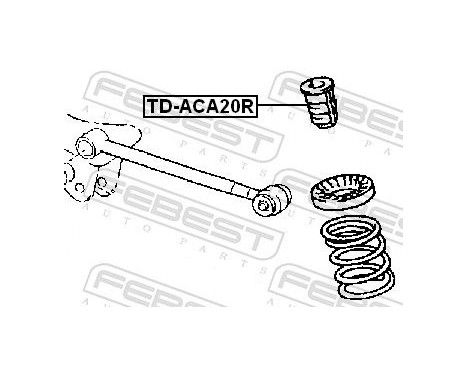 Rubber Buffer, suspension, Image 2