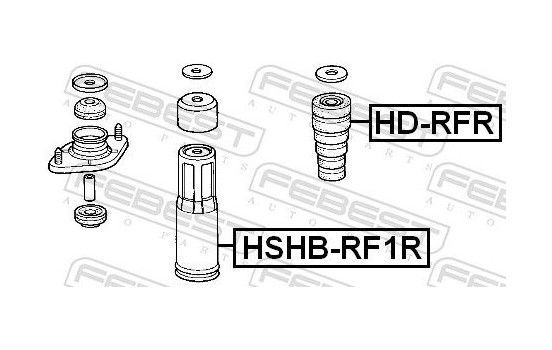 Rubber Buffer, suspension, Image 2