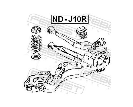 Rubber Buffer, suspension, Image 2