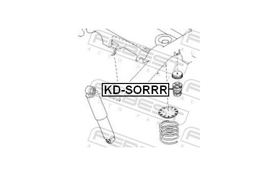 Rubber Buffer, suspension, Image 2
