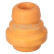 Rubber bump stop, suspension