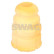 Rubber bump stop, suspension