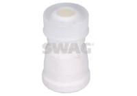 Rubber bump stop, suspension