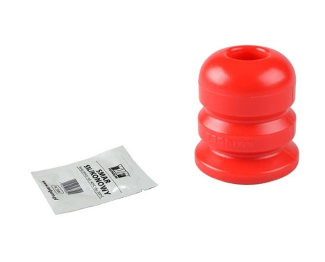 Rubber stop, suspension