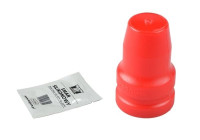 Rubber stop, suspension