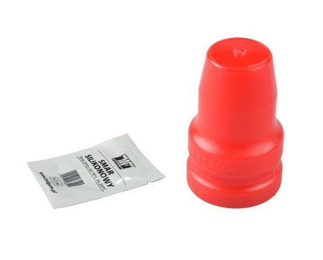 Rubber stop, suspension
