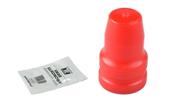 Rubber stop, suspension