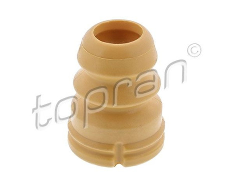 Rubber stop, suspension