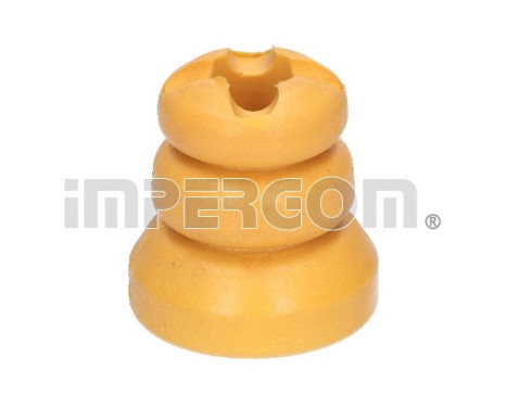 Rubber stop, suspension