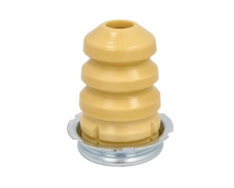 Stop buffer, axle connection
