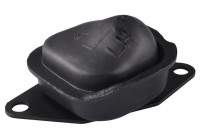 Stop buffer, shaft connection