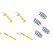 Suspension Kit, coil springs / shock absorbers SPORT KIT, Thumbnail 3