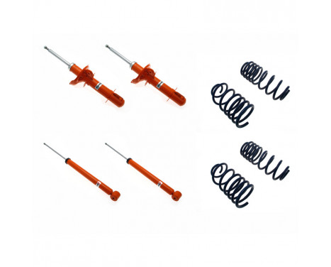 Suspension Kit, coil springs / shock absorbers STR.T KIT